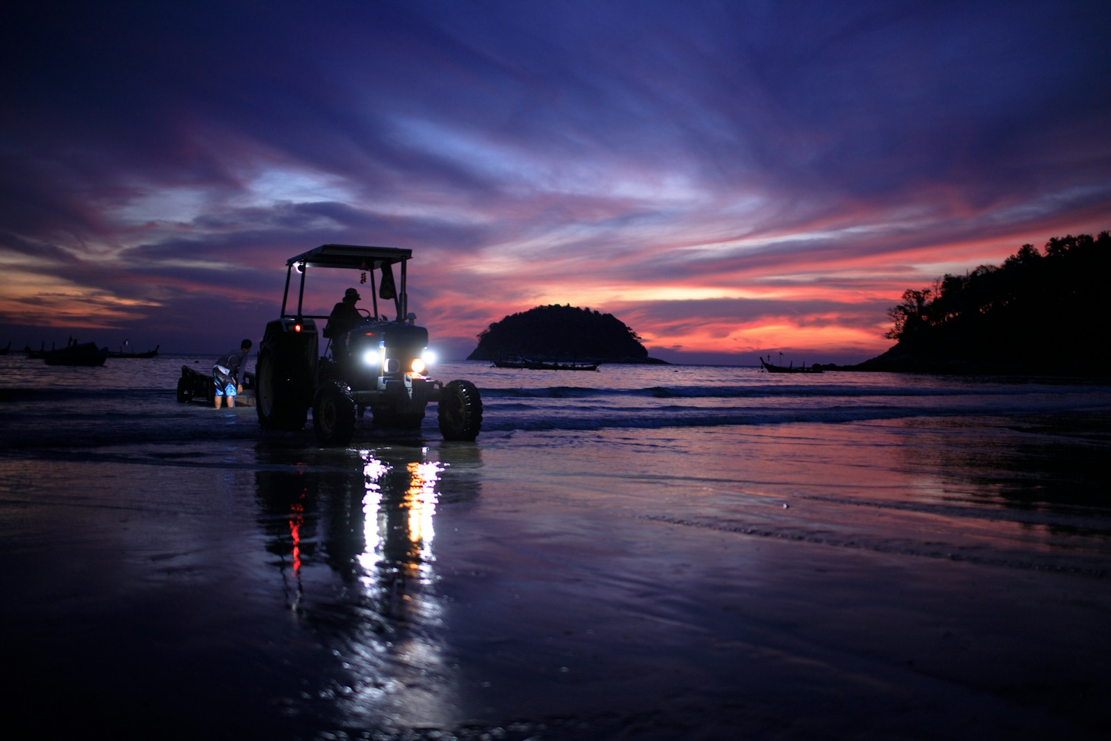 Sunset at Kata Beach, Phuket