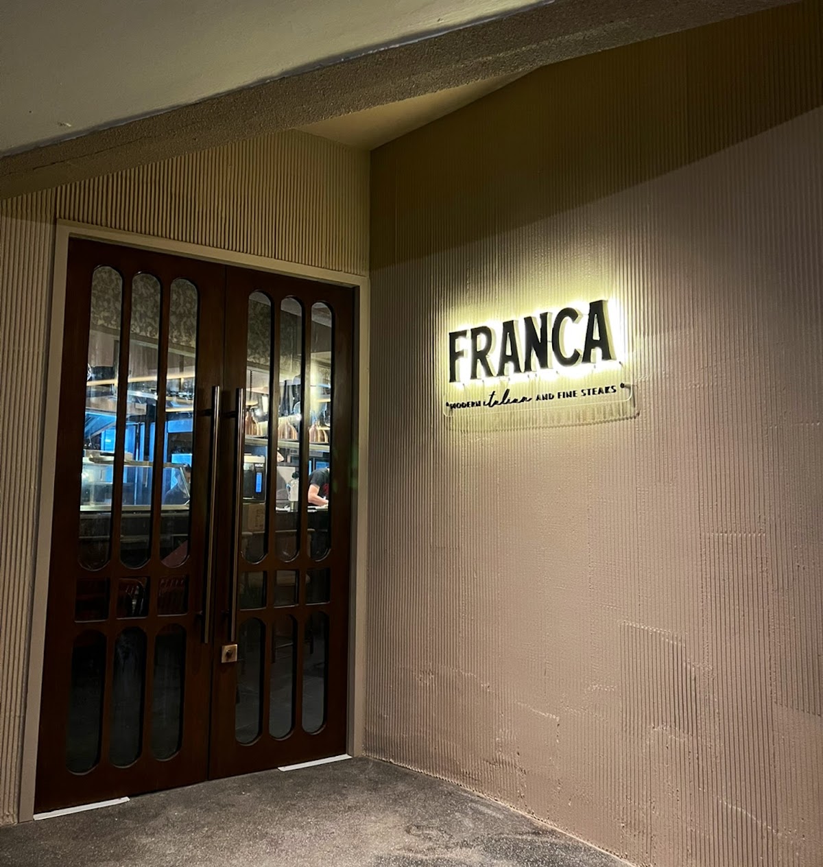Franca | Modern Italian and Fine Steaks