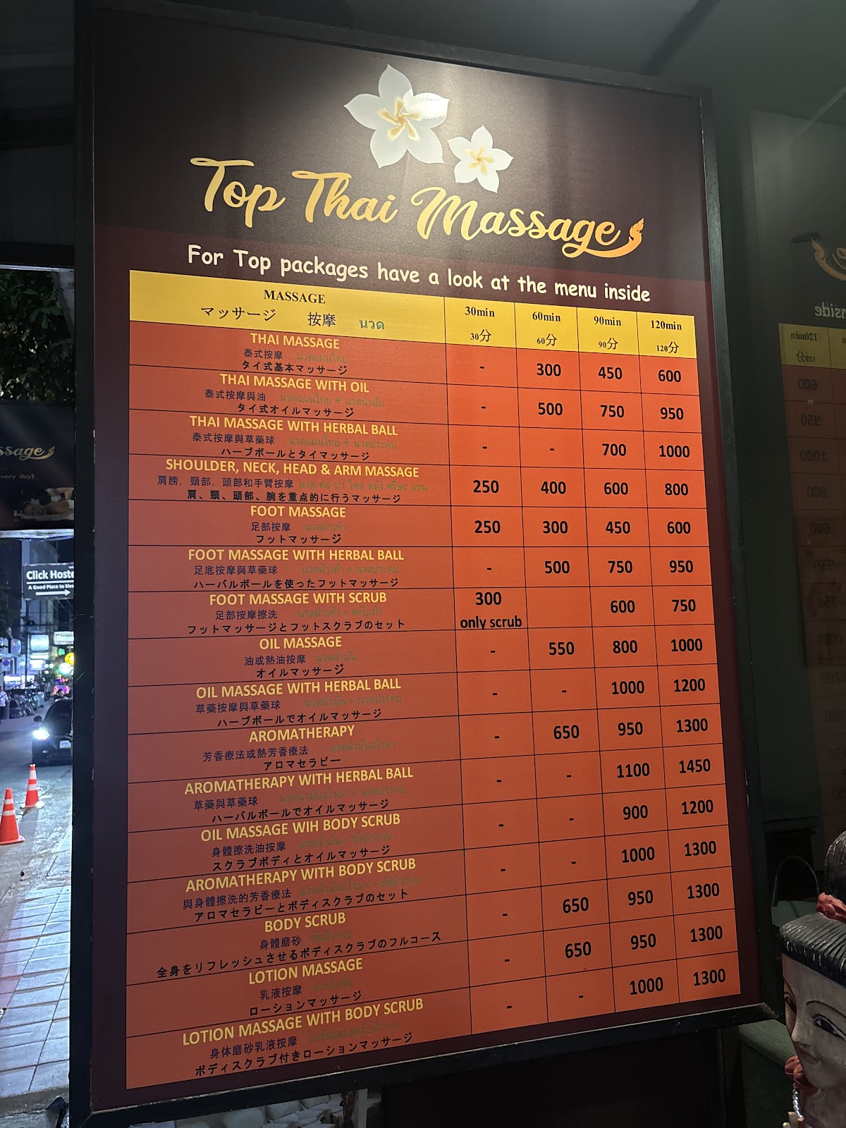 Top Thai Massage Sukhumvit 33