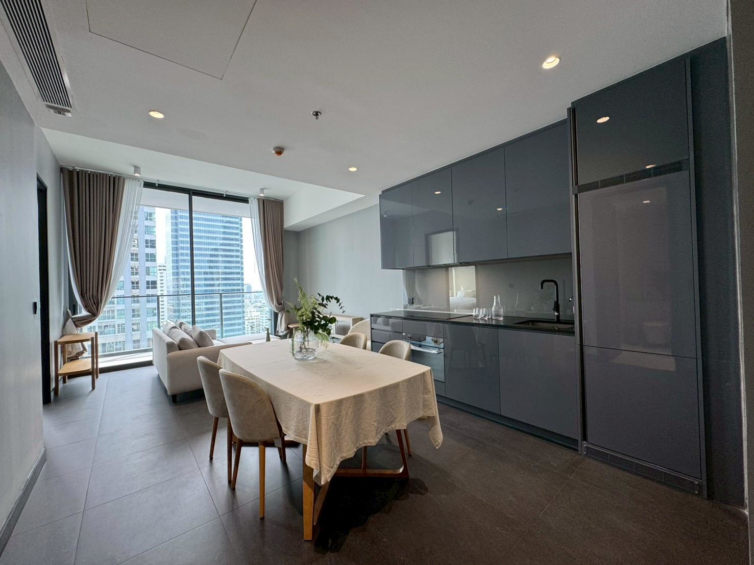 1BR1B Luxury living in Sathorn. High floor image 3