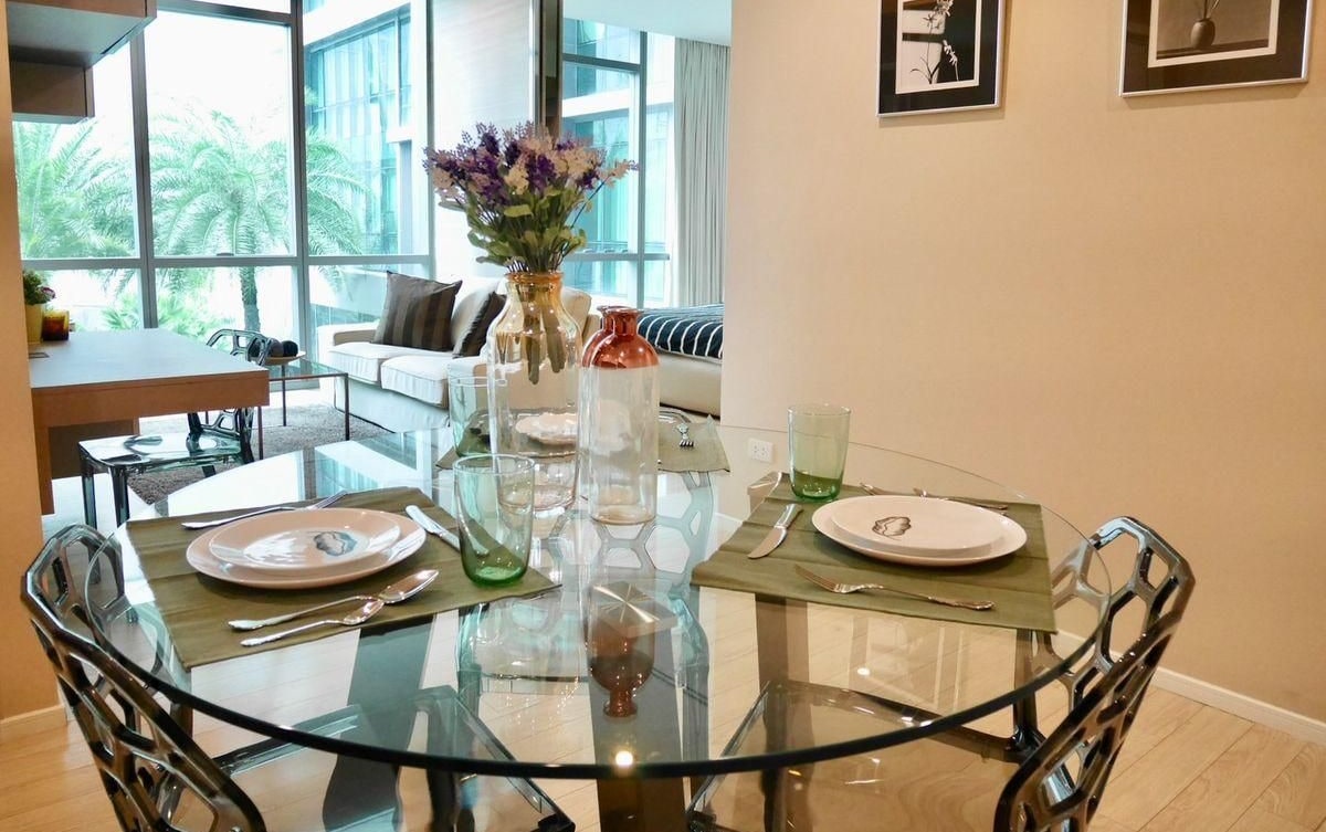 The Room Sukhumvit 21 Asoke, Beautiful Room, Fully Furnished, Ready to Move In. image 3